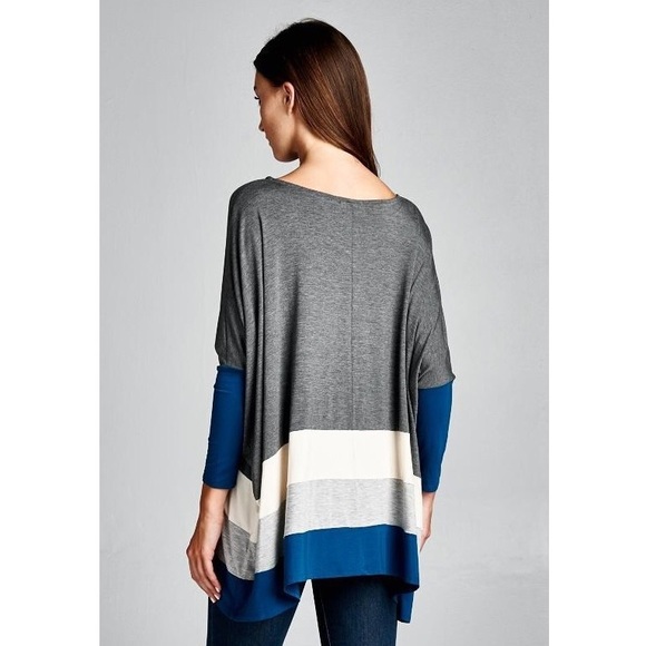 Color Block Tunic - Picture 2 of 4